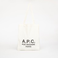 τσάντα a.p.c. tote bag rue madame 2.0 light gray universal