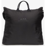τσάντα a.p.c. crossbody bag backstage black universal