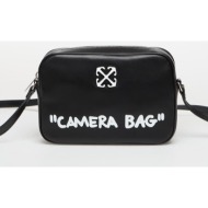 τσάντα off-white jitney camera bag quote m black/ white universal