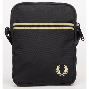 τσάντα fred perry tipped tape small side bag black universal