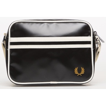 τσάντα fred perry classic mini shoudler bag black/ ecru σε προσφορά