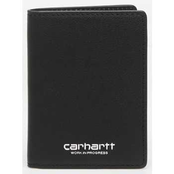 πορτοφόλι carhartt wip vegas fold cardholder black/ silver