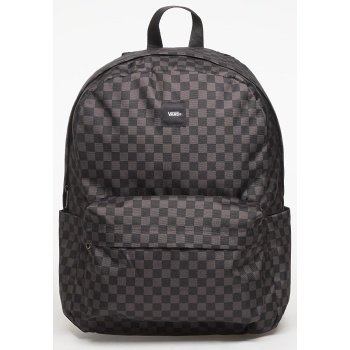 σακίδιο πλάτης vans old skool check backpack black/charcoal σε προσφορά