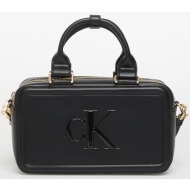 τσάντα calvin klein bold ck elongated mini tote black universal
