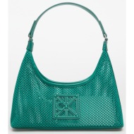 τσάντα calvin klein emblem mesh shoulder bag enchanted forest universal