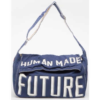 τσάντα human made mail bag large navy universal