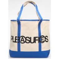 τσάντα pleasures zine shopper tote natural universal