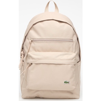 σακίδιο πλάτης lacoste backpack black/ corrida-black-white σε προσφορά