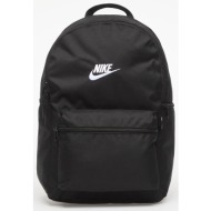 σακίδιο πλάτης nike heritage backpack 2.0 23l black/ black/ white 23 l