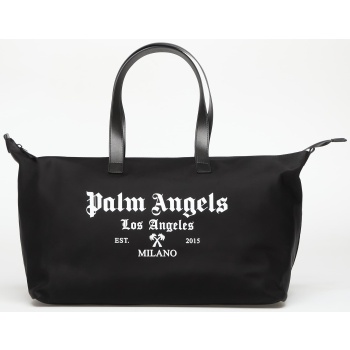 τσάντα palm angels milan la tote bag black/ off white
