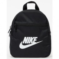 nike sportswear futura 365 w mini backpack black/ black/ white