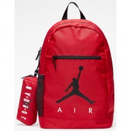 jordan air school backpack gym red