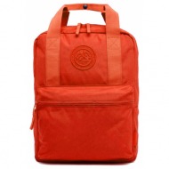 superdry ovin vintage forest s backpack y9110160a-klh πορτοκαλί