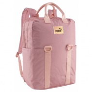 puma core college bag 079161-07 ροζ