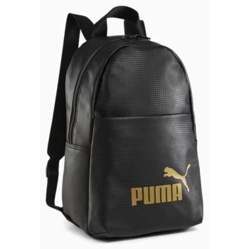 puma core up backpack 090276-01 μαύρο