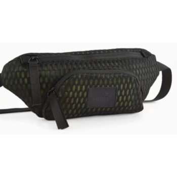puma mesh waist bag 090289-01 μαύρο