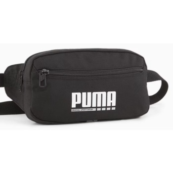 puma plus waist bag 090349-01 μαύρο