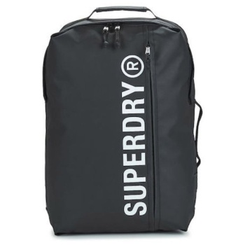 superdry d2 sdry 35l tarp backpack w9110368a-33b μαύρο