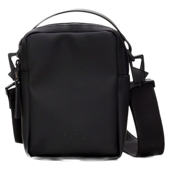 rains reporter box bag w3 14920-01 μαύρο