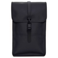 rains backpack w3 13000-01 μαύρο