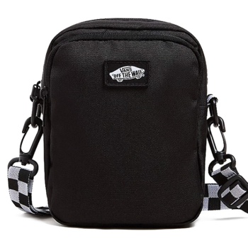 vans go getter shoulder bag vn000he8blk-blk μαύρο