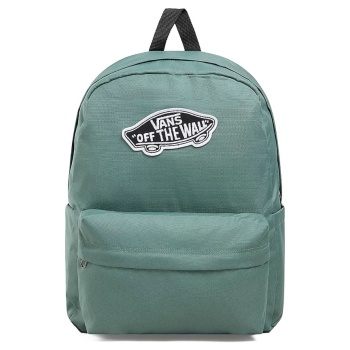 vans old skool classic backpack vn000h4y1ci-1ci πετρόλ