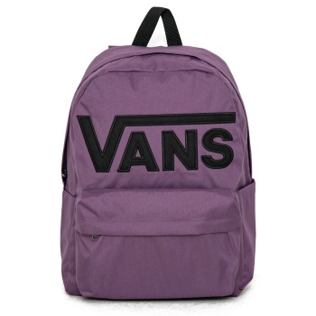 vans old skool drop v backpack vn000h4zcif-cif μωβ