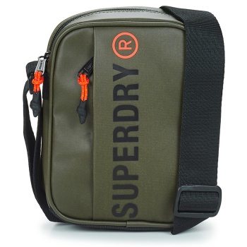 superdry d2 sdna tarp cross body bag y9110268a-1km λαδι