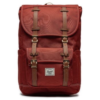 herschel little america mid backpack 11391-06284 κόκκινο