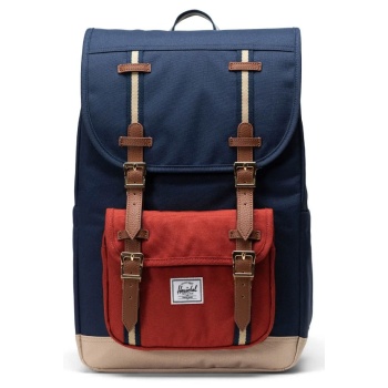 herschel little america mid backpack 11391-06246 πολύχρωμο