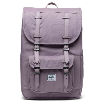 herschel little america mid backpack 11391-06067 μωβ