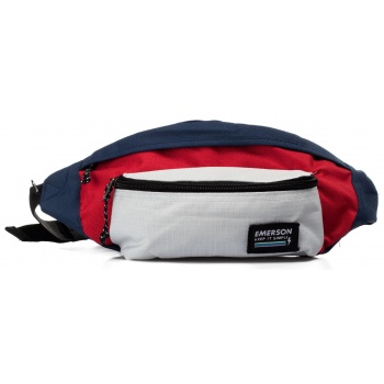 emerson waist bag 191.eu02.012-navy/red/ice πολύχρωμο