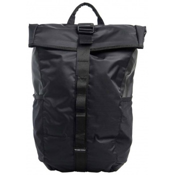 superdry nyc rolltop backpack m9110172a-02a μαύρο