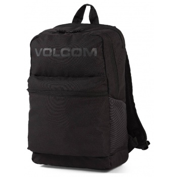 volcom school backpack d6532102-blk μαύρο