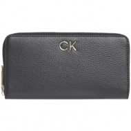 γυναικείο πορτοφόλι calvin klein wallet lg k60k609482 bax μαύρο