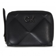 γυναικείο σετ δώρου calvin klein wallet + key chain k60k611329 bax μαύρο