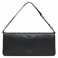 γυναικεία τσάντα ώμου calvin klein clutch k60k611333 ck black beh