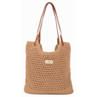 bag to bag ψαθινη τσαντα ωμου – xy-2532 beige