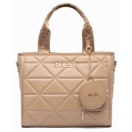 nolah τσαντα χειροσ/χιαστι - ryder medium beige