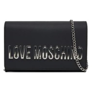 love moschino τσάντα ώμου – jc4103pp1okd000b nero galv.nikel