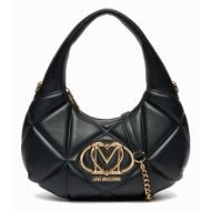 love moschino τσάντα χιαστί - jc4039ppiolc0000 nero