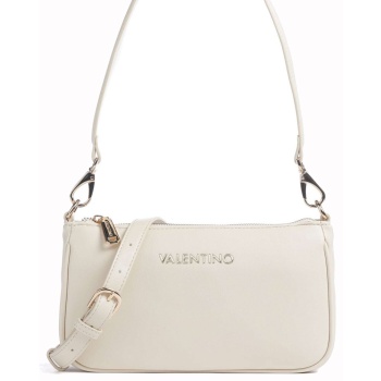 valentino bags τσάντα ώμου – clio re vbs90g13 991 ecru σε προσφορά