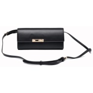 nolah τσάντα χιαστί - gabrielle black gold