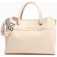 valentino bags τσάντα ώμου – alexia vbs5a802 991 ecru