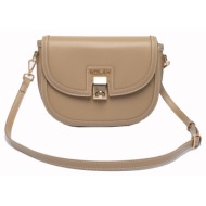 nolah τσάντα χιαστί - madrid light beige