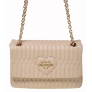 love moschino τσάντα ώμου – jc4033ppiolj0129 burro