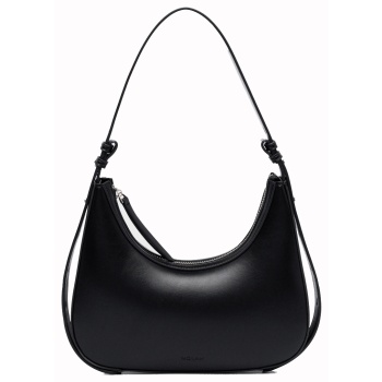 nolah τσάντα ώμου – elina black silver