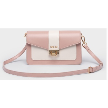 nolah τσάντα χιαστί - danny pink cream