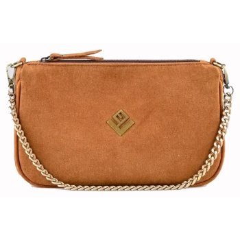 lovely handmade τσάντα ώμου – caldera large nomia camel