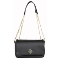 lovely handmade τσάντα ώμου - thetis asti black